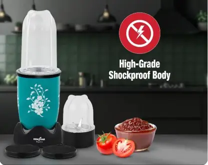 Kenstar 400 W Teal &amp; White Stand Mixer, Chopper, Hand Blender  (Bystro) - Image 3