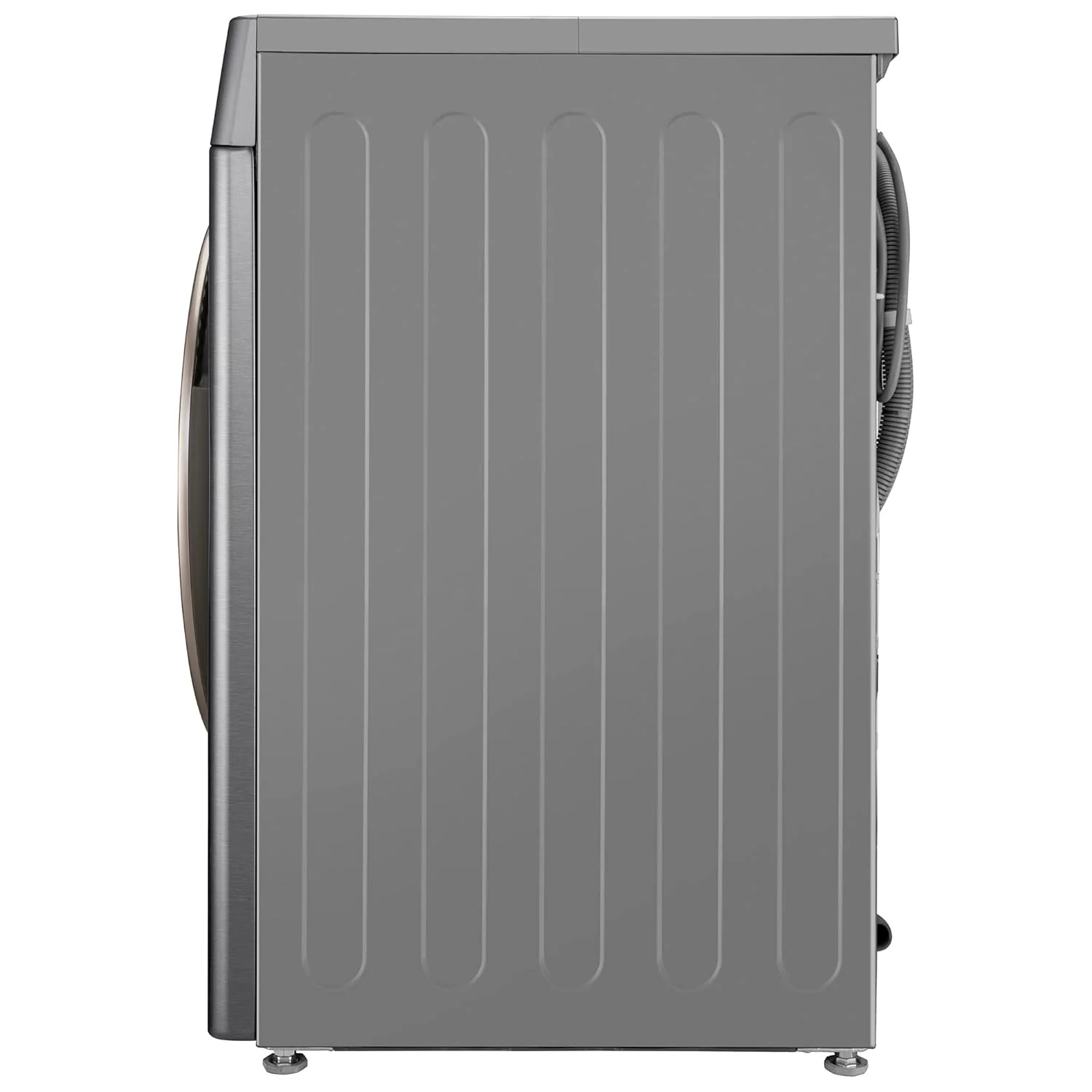 LG 10 Kg 5 Star Ai Direct Drive Wi-Fi Inverter Front Load Automatic Washing Machine (Fhp1410Z7P, Turbowash &amp; Steam For Hygiene Wash, Platinum) - Image 3