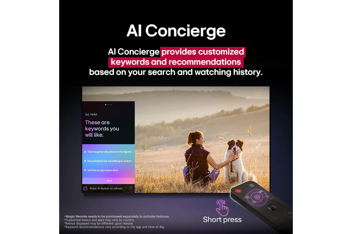 LG 108cm (43 Inch) 4K UHD Smart AI TV (43UA83006LA, 2025 Model) | α7 AI Processor Gen8 | Filmmaker Mode™ | Dolby Atmos - Image 4