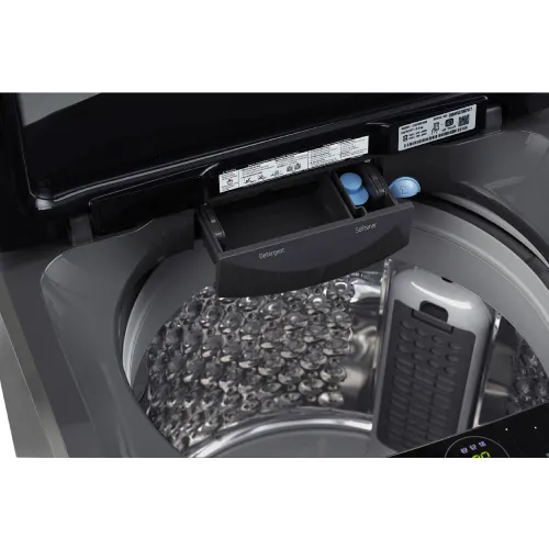LG 11 KG 5 Star Inverter Fully Automatic Top Load Washing Machine | Wi-Fi | TurboDrum | 6 Motion® Direct Drive | Turbo Wash (THD11NWM, Middle Black) - Image 4