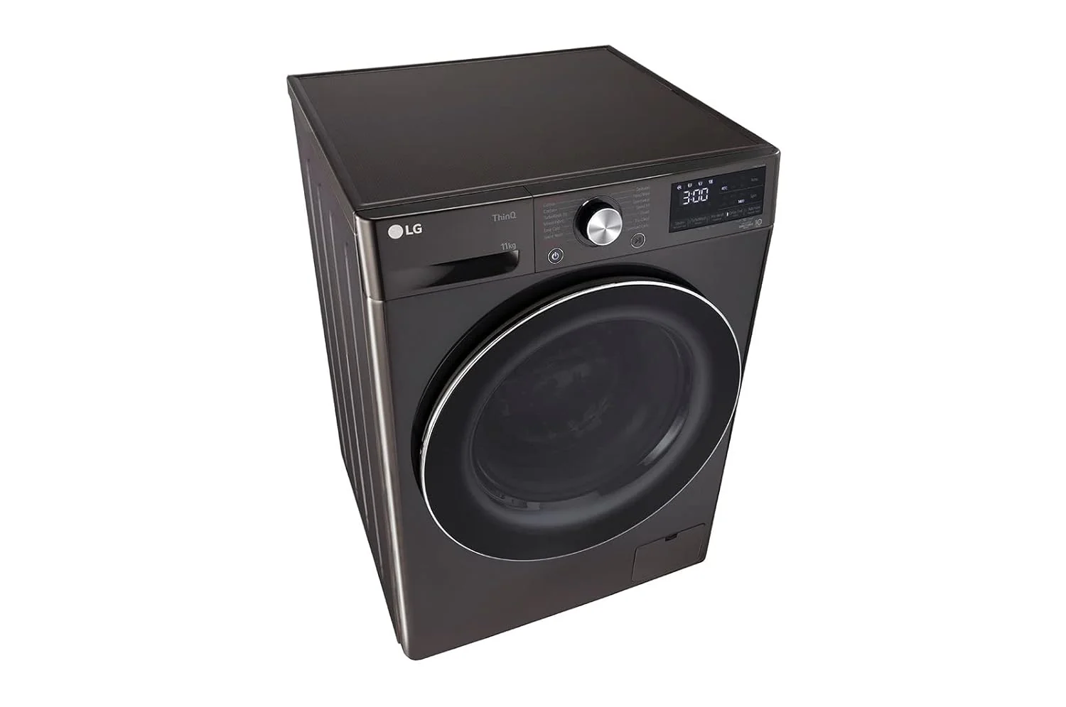 LG 11 Kg 5 Star Inverter Wi-Fi Fully-Automatic Front Load Washing Machine with In-Built Heater (FHP1411Z9B, Black VCM, AI DD Technology, 1400 RPM &amp; Steam+) - Image 4