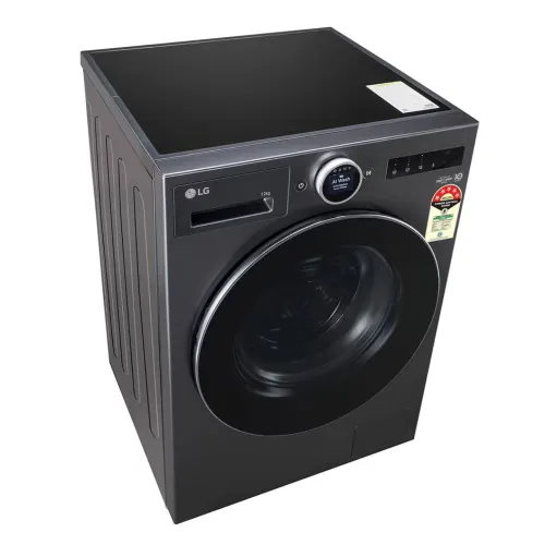 LG 12 Kg 5 Star Fully Automatic Top Load Washing Machine | AI Direct Drive 2.0 | Digital Dial | ez-Dispense | TurboWash 360 Degree | Steam Plus (FX1412A9K, Essence Black) - Image 4