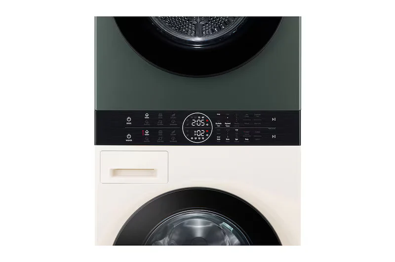 LG 13/10kg WashTower™ Smart Washer Dryer in Beige and Green Color,5 Star(Washer) FWT1310BG - Image 4