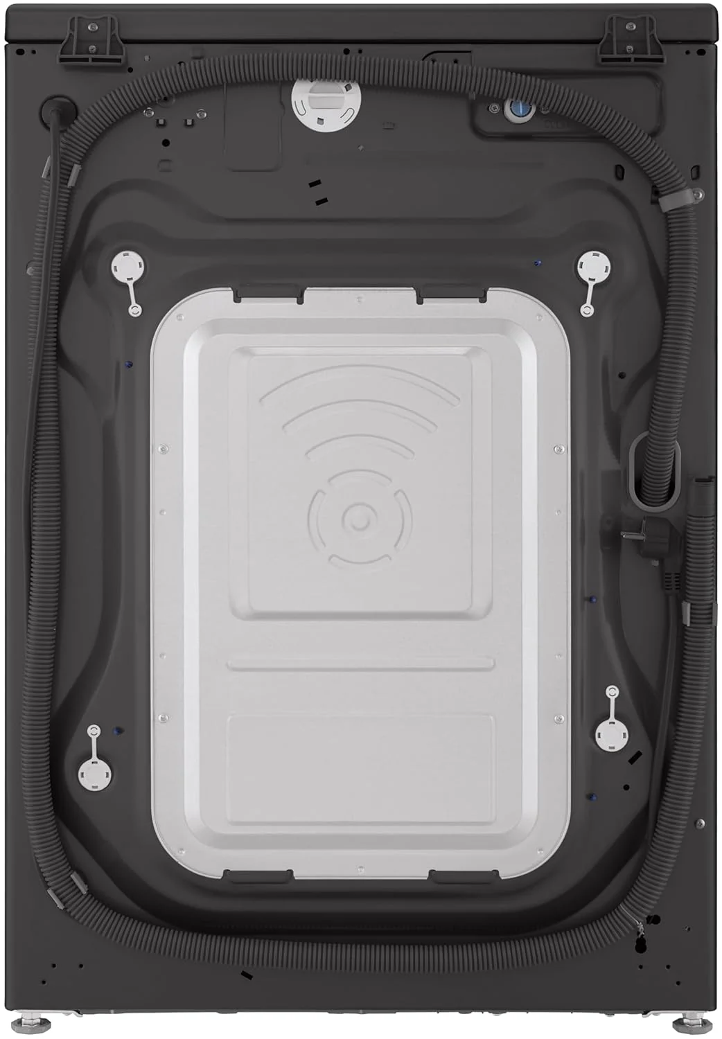 LG 15 Kg (Wash) / 8 Kg (Dry) Ai Direct Drive with Wi-Fi Fully Automatic Front-Loading Washer Dryer (FHD1508STB, With Steam Remove Allergen & TurboWash, Black VCM) - Image 3