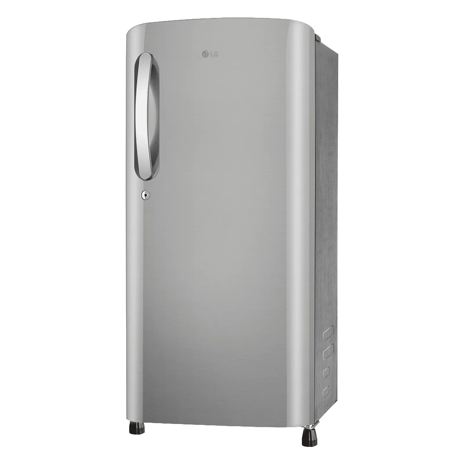LG 185 Litres 3 Star Direct Cool Single Door Refrigerator with Smart Inverter Compressor (GLD1936YAPZ, Shiny Steel) (2026 Model) - Image 4