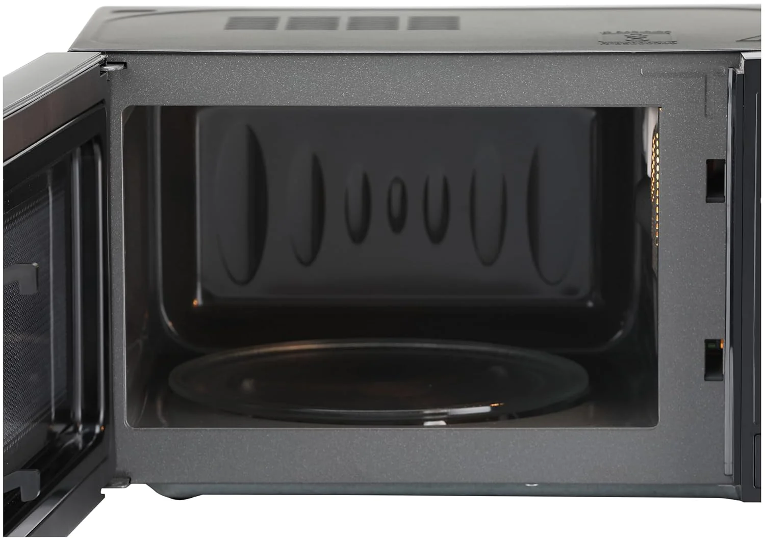 LG 20 L Solo Microwave Oven (MS2043BP, Black, Health plus Menu, I-Wave Technology, Indian Cuisine, Even Reheat &amp; Defrost, Auto Cook Menu, Anti-Bacterial Cavity &amp; Steam Clean) - Image 3
