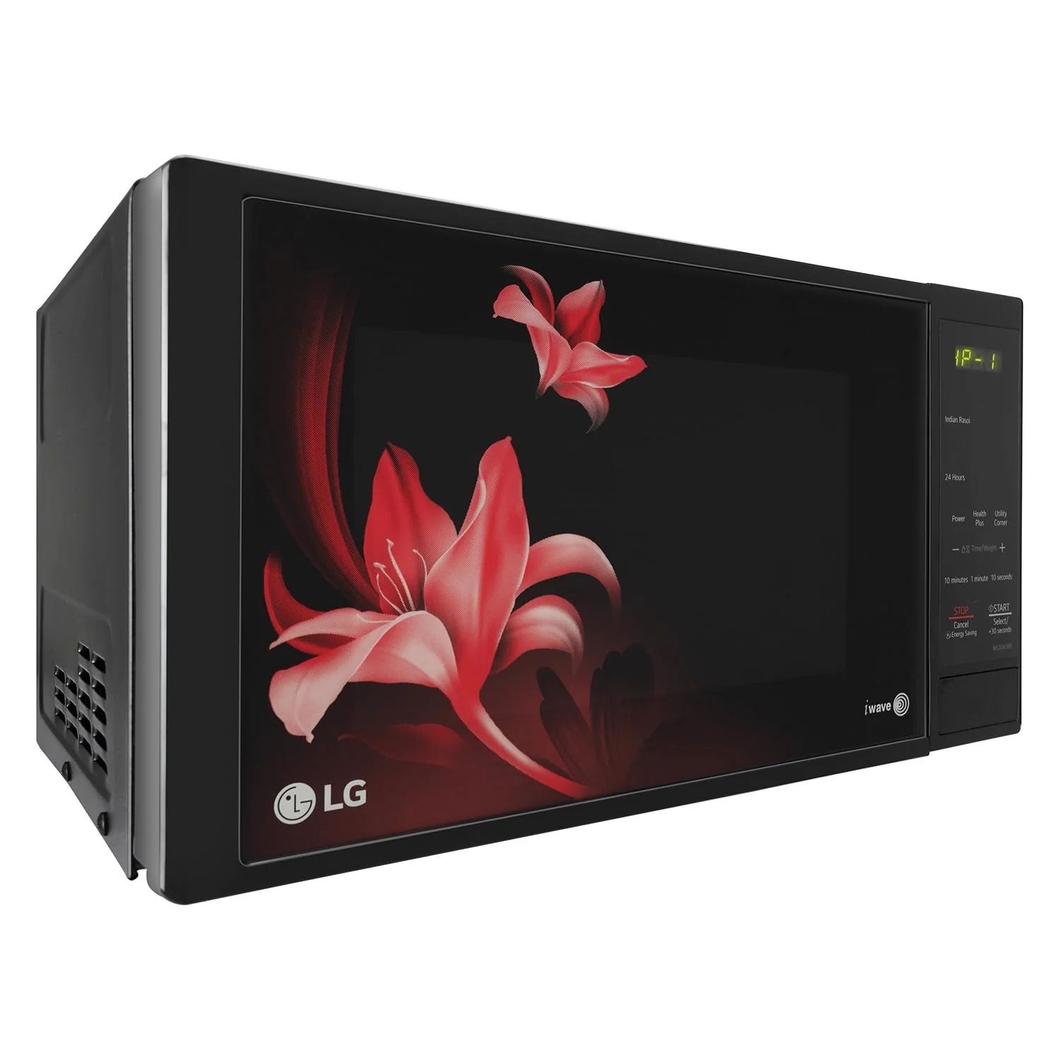 LG 20 L Solo Microwave Oven (MS2043BR, Black, With i-wave Technology &amp; Anti-Bacterial Cavity) - Image 3