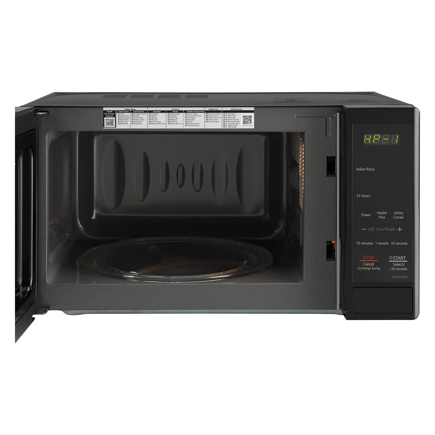 LG 20 L Solo Microwave Oven (MS2043BR, Black, With i-wave Technology &amp; Anti-Bacterial Cavity) - Image 7