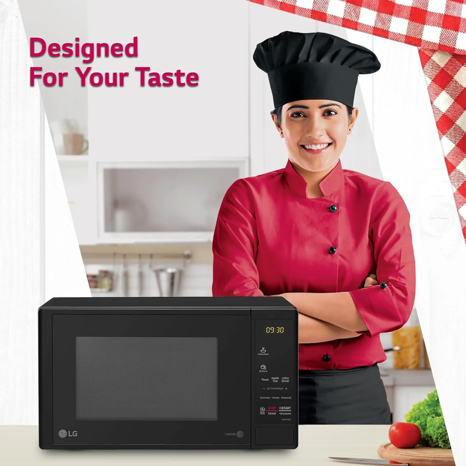 LG 20 L Solo Microwave Oven (MS2043DB, Black) - Image 6