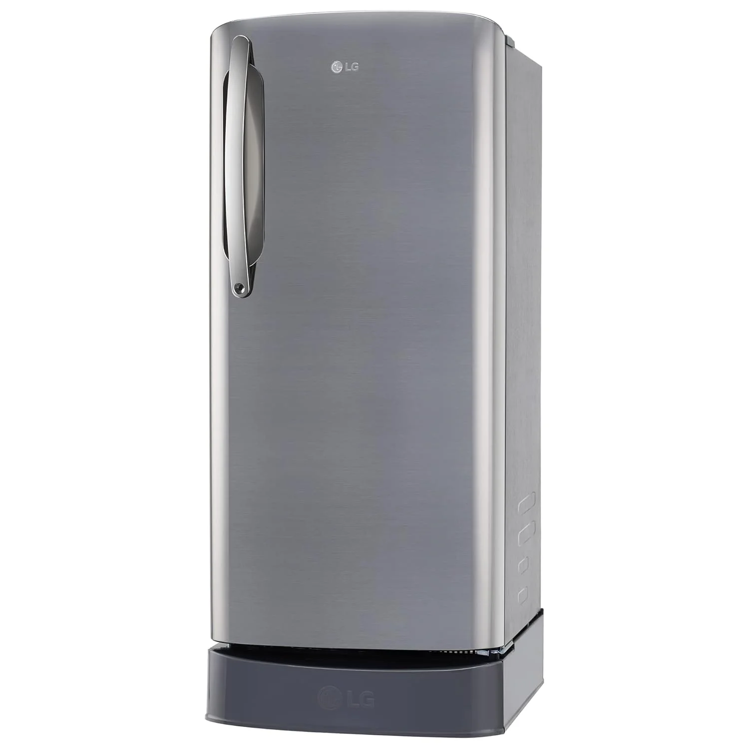 LG 201 L 5 Star Inverter Direct-Cool Single Door Refrigerator Appliance (GL-D211HPZZ, Shiny Steel, Base stand with drawer &amp; Smart connect, Gross Volume- 204 L) - Image 10