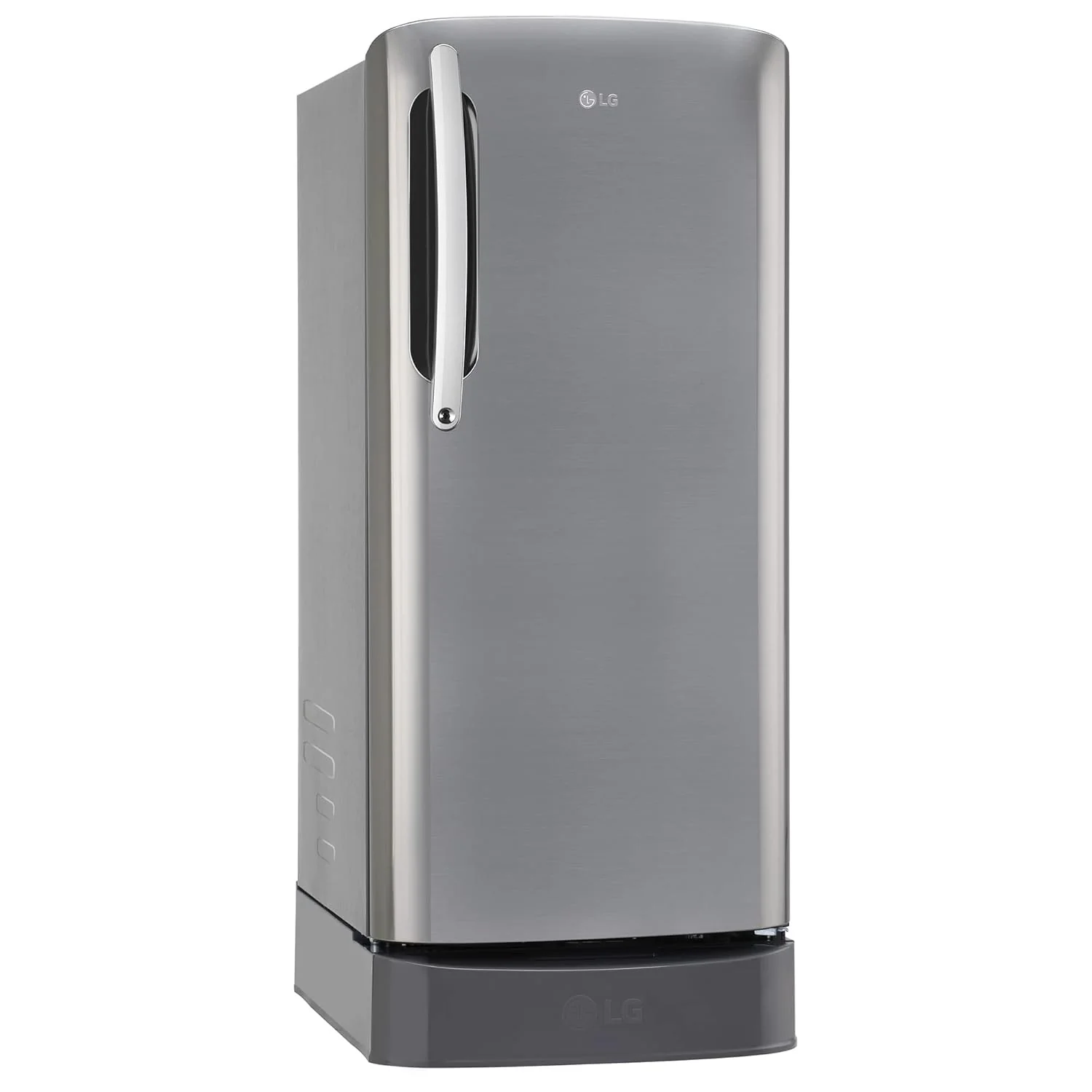 LG 201 L 5 Star Inverter Direct-Cool Single Door Refrigerator Appliance (GL-D211HPZZ, Shiny Steel, Base stand with drawer &amp; Smart connect, Gross Volume- 204 L) - Image 11