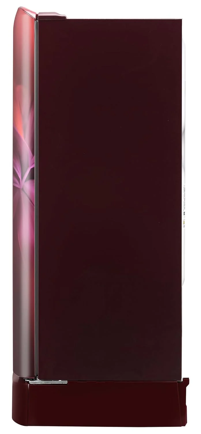 LG 210 L, 3 Star, Direct Cool, Smart Inverter Compressor, Single Door Refrigerator (2025 Model, GL-D231ASAD, Scarlet Aurora, Moist 'N' Fresh, Base stand with Drawer &amp; Fast Ice Making) - Image 4