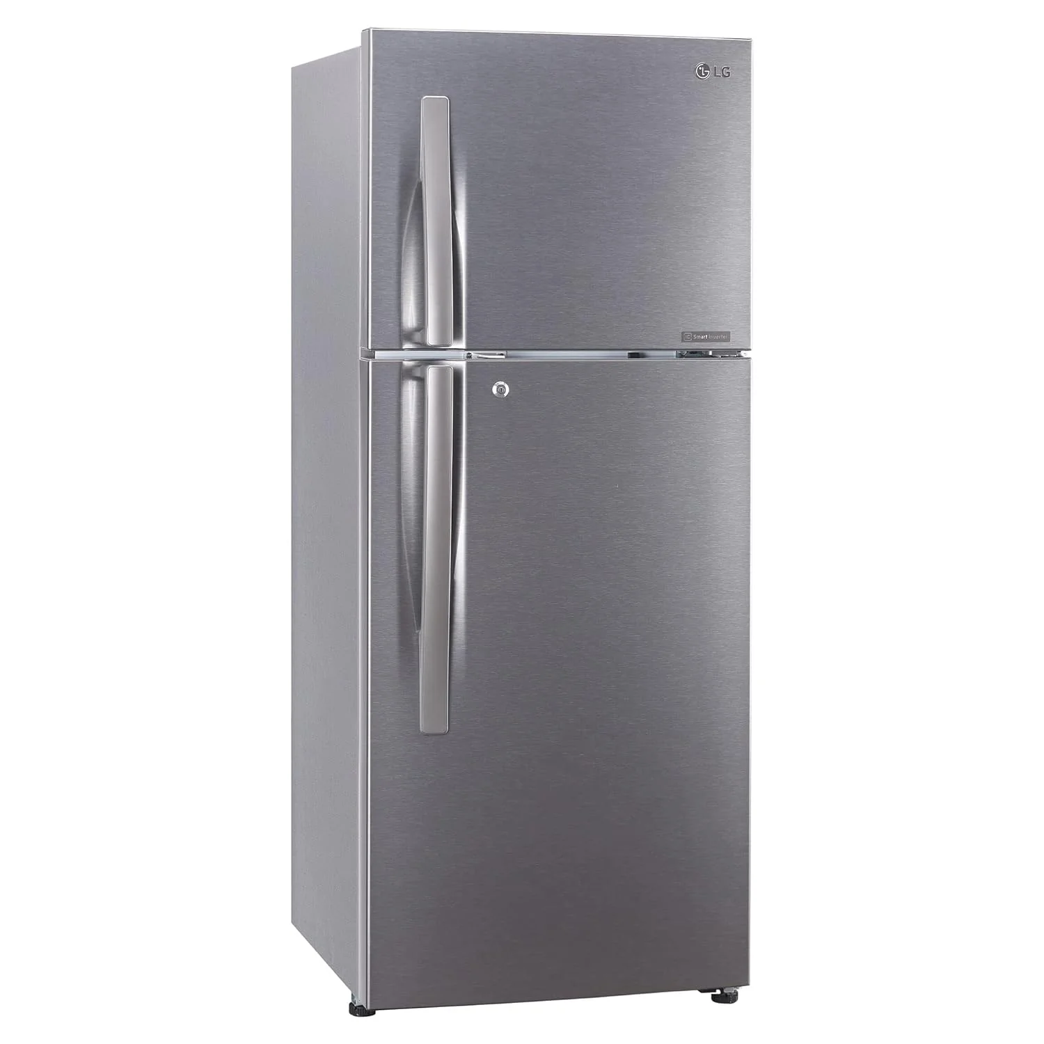 LG 240 L 2 Star Smart Inverter Frost-Free Double Door Refrigerator Appliance (GL-S292RDSY, Dazzle Steel, Convertible, Gross Volume - 260 L) - Image 2