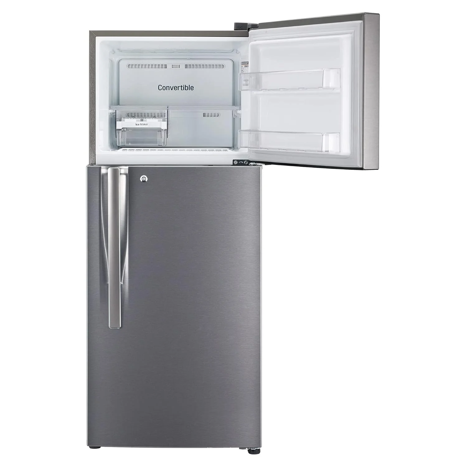 LG 240 L 2 Star Smart Inverter Frost-Free Double Door Refrigerator Appliance (GL-S292RDSY, Dazzle Steel, Convertible, Gross Volume - 260 L) - Image 7