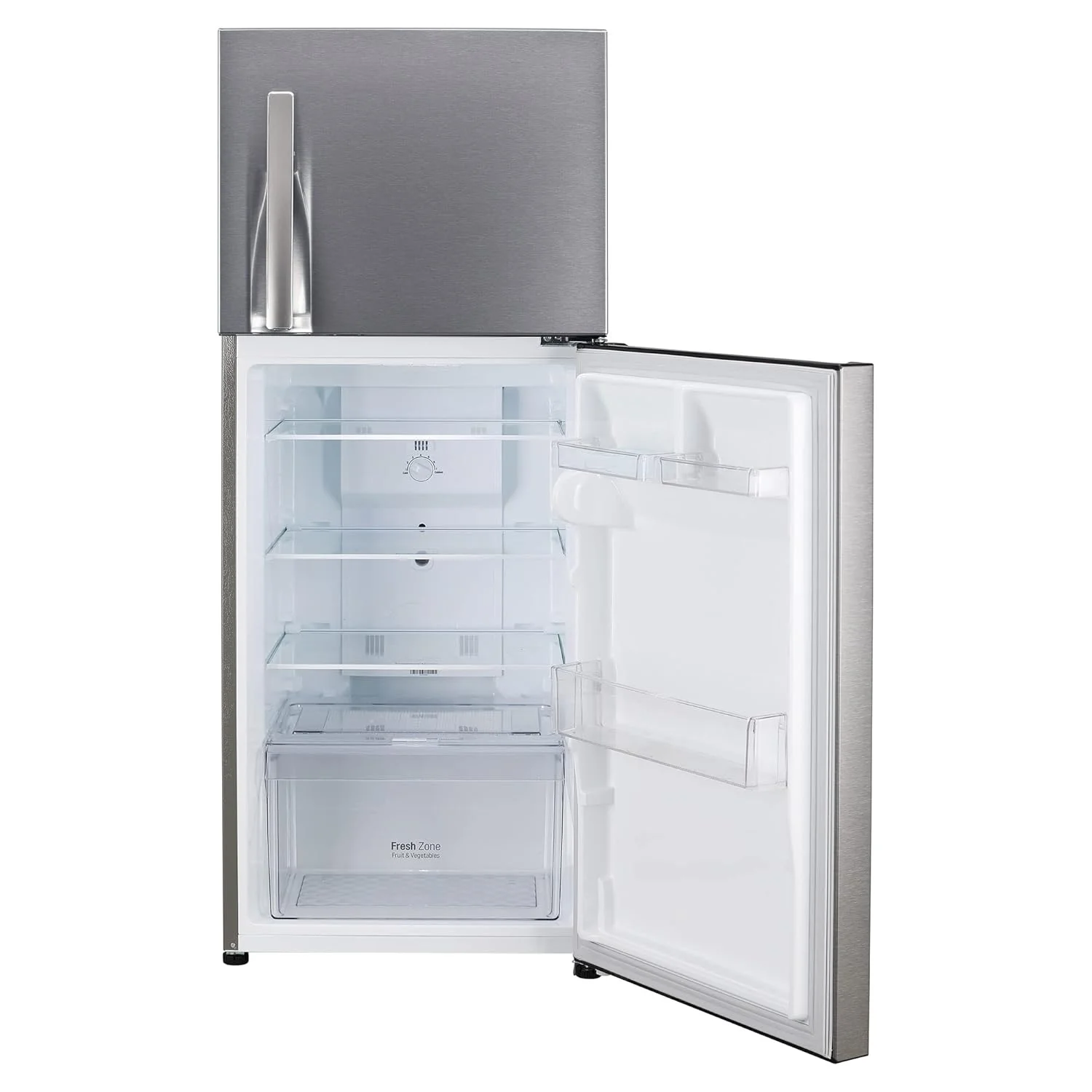 LG 240 L 2 Star Smart Inverter Frost-Free Double Door Refrigerator Appliance (GL-S292RDSY, Dazzle Steel, Convertible, Gross Volume - 260 L) - Image 8