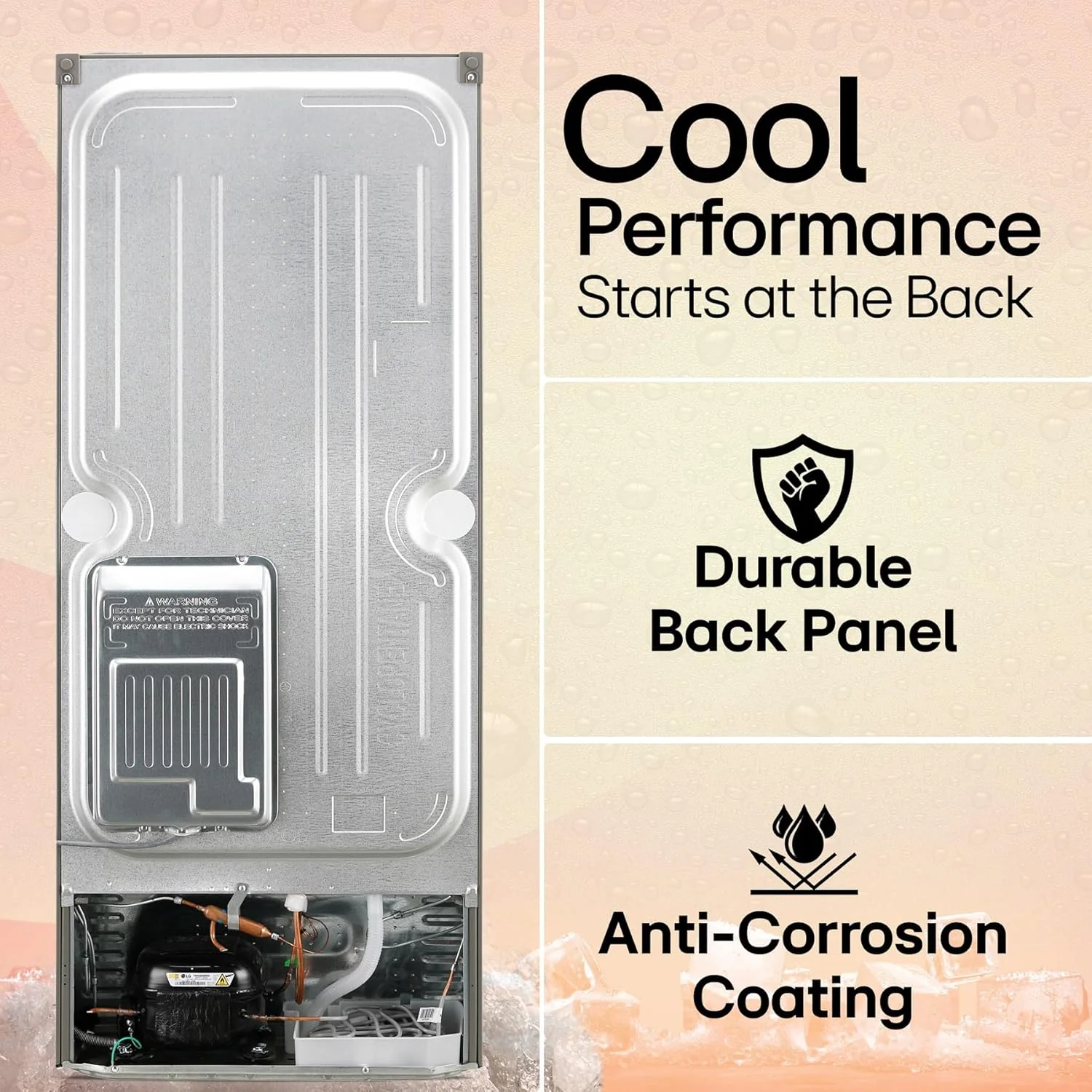 LG 240 L 3 Star Frost-Free Smart Inverter Double Door Refrigerator (GL-S292SDSX, Dazzle Steel, Convertible &amp; Multi Air Flow Cooling) - Image 11