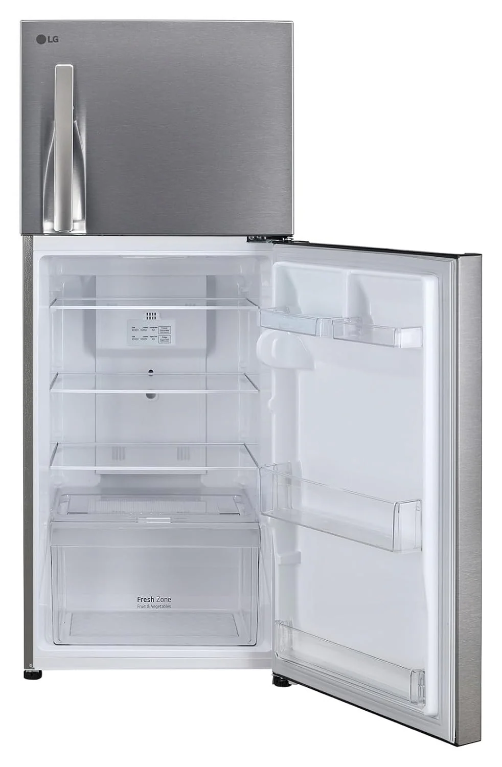 LG 240 L 3 Star Frost-Free Smart Inverter Double Door Refrigerator (GL-S292SDSX, Dazzle Steel, Convertible &amp; Multi Air Flow Cooling) - Image 5
