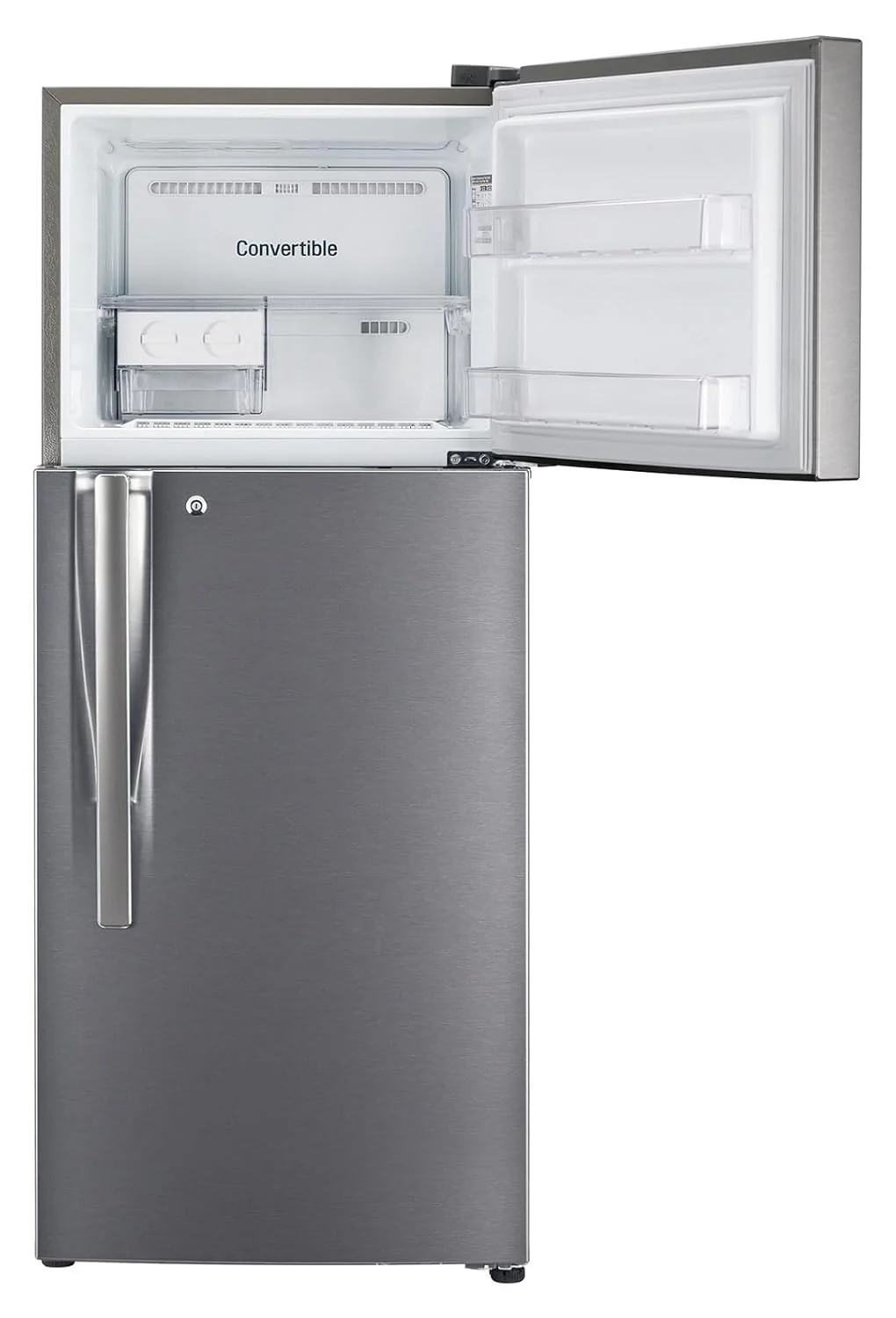 LG 240 L 3 Star Frost-Free Smart Inverter Double Door Refrigerator (GL-S292SDSX, Dazzle Steel, Convertible &amp; Multi Air Flow Cooling) - Image 6
