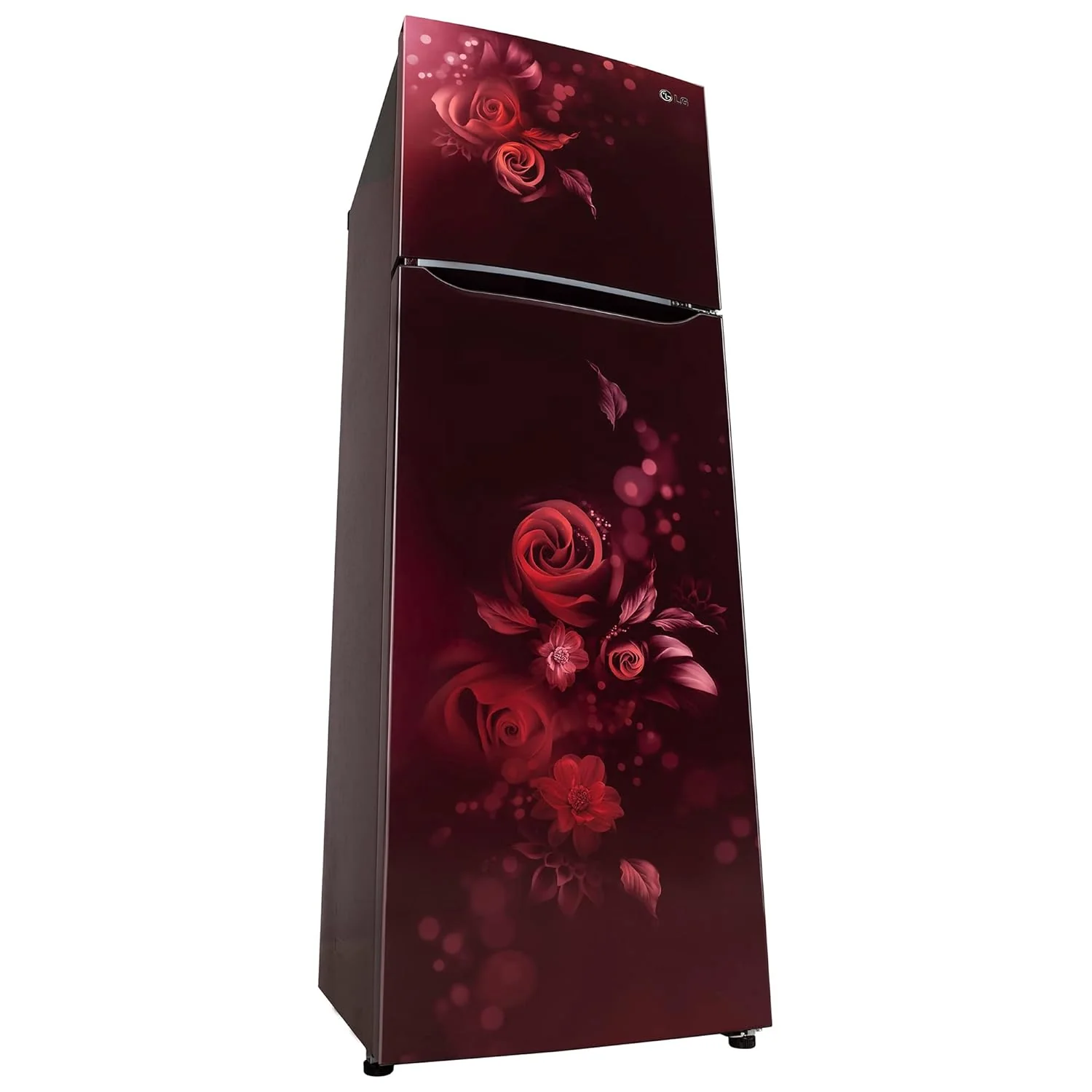 LG 242 L 2 Star Smart Inverter Frost-Free Double Door Refrigerator Appliance (2023 Model, GL-N292BSEY, Scarlet Euphoria, Smart Connect) - Image 2