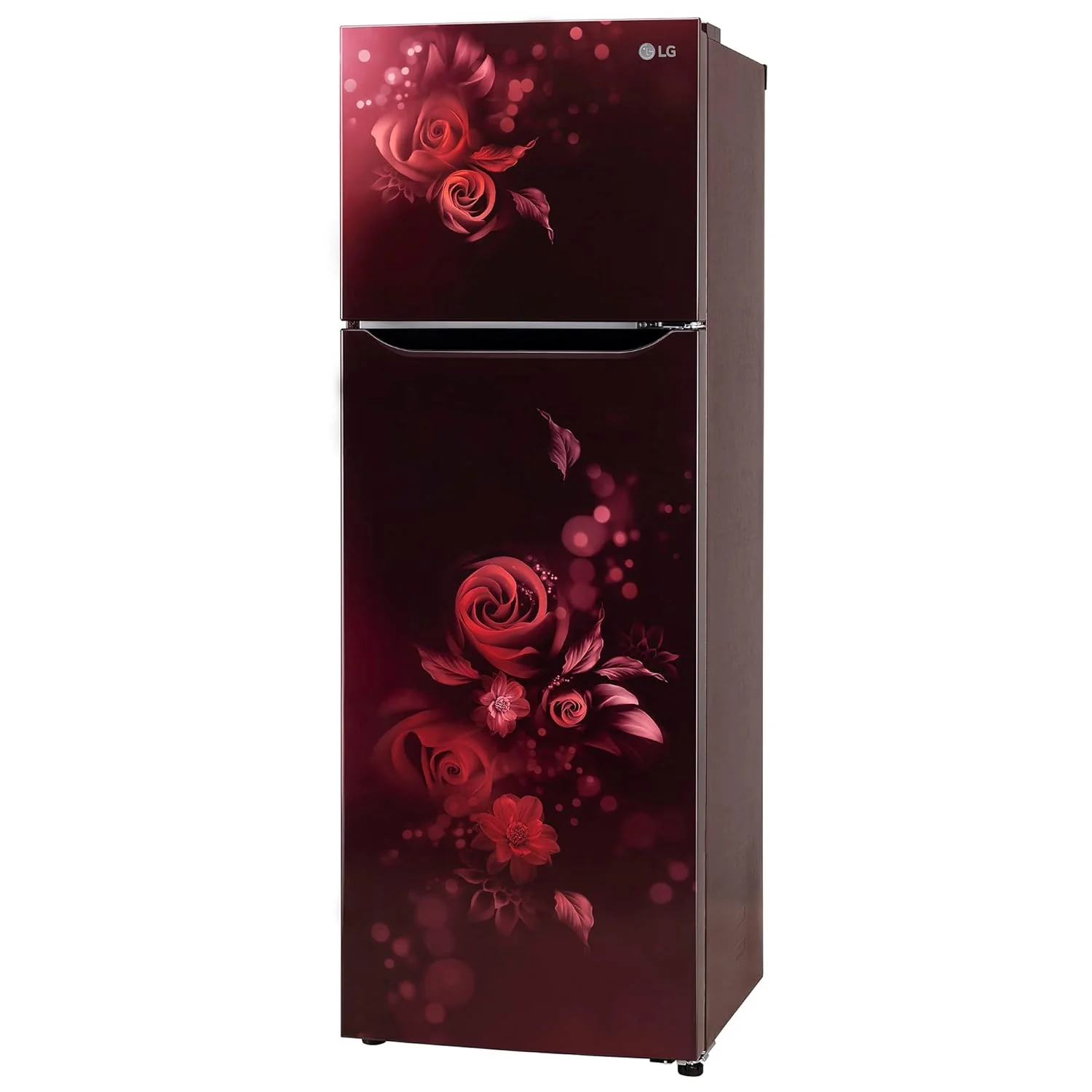 LG 242 L 2 Star Smart Inverter Frost-Free Double Door Refrigerator Appliance (2023 Model, GL-N292BSEY, Scarlet Euphoria, Smart Connect) - Image 4