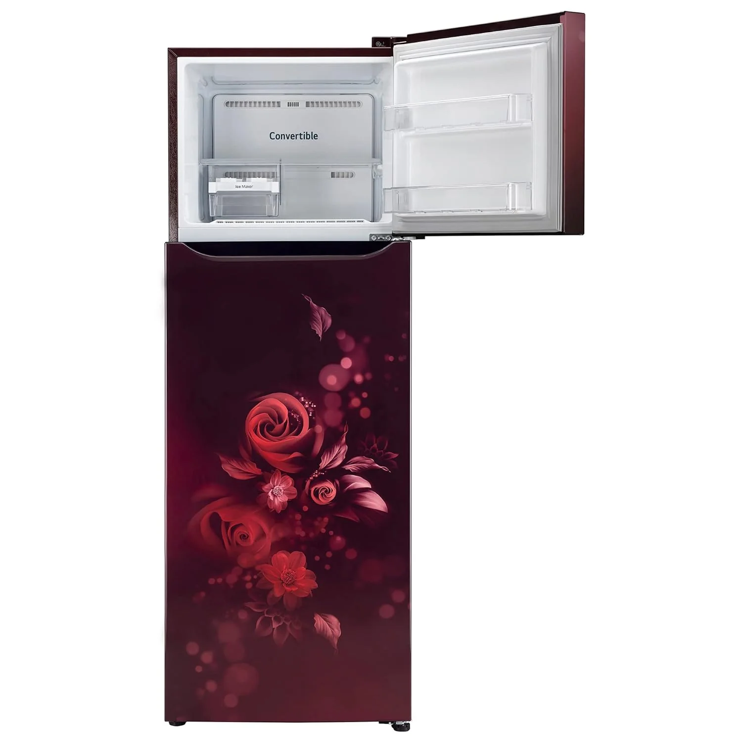 LG 242 L 2 Star Smart Inverter Frost-Free Double Door Refrigerator Appliance (2023 Model, GL-N292BSEY, Scarlet Euphoria, Smart Connect) - Image 6
