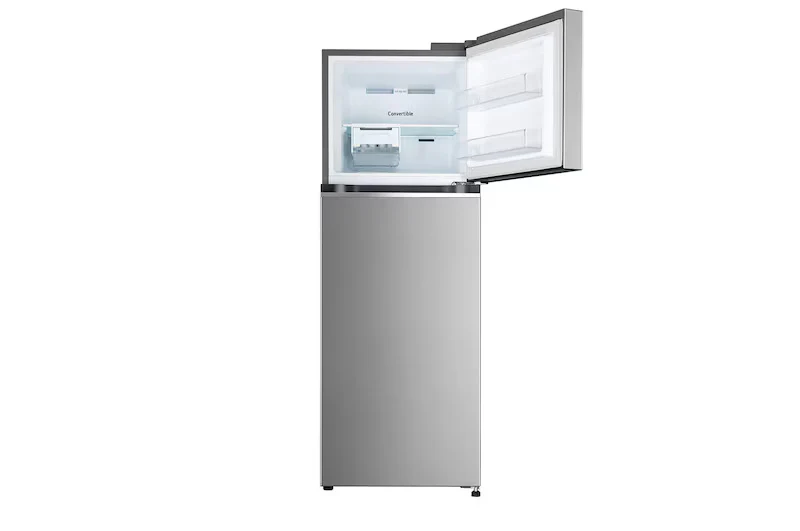 LG 246 L 3 Star Frost-Free Smart Inverter Wi-Fi Double Door Refrigerator Appliance (GL-T262TPZX, Shiny Steel, Convertible &amp; Door Cooling+) - Image 3
