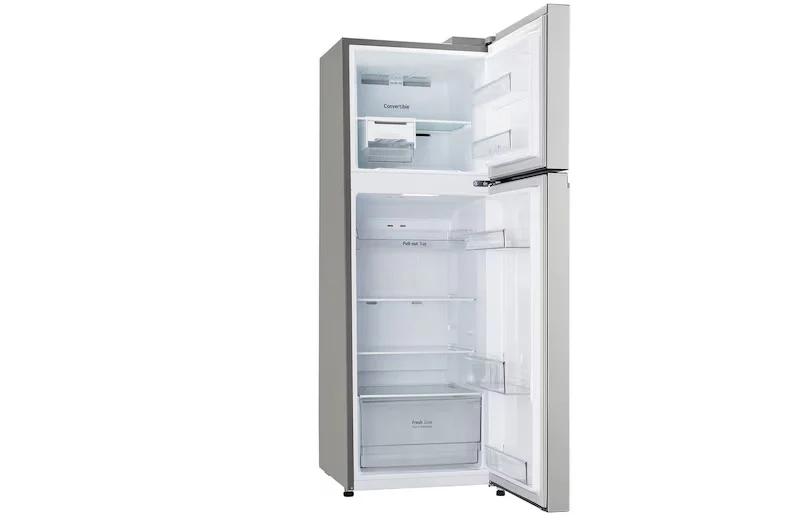 LG 246 L 3 Star Frost-Free Smart Inverter Wi-Fi Double Door Refrigerator Appliance (GL-T262TPZX, Shiny Steel, Convertible &amp; Door Cooling+) - Image 5
