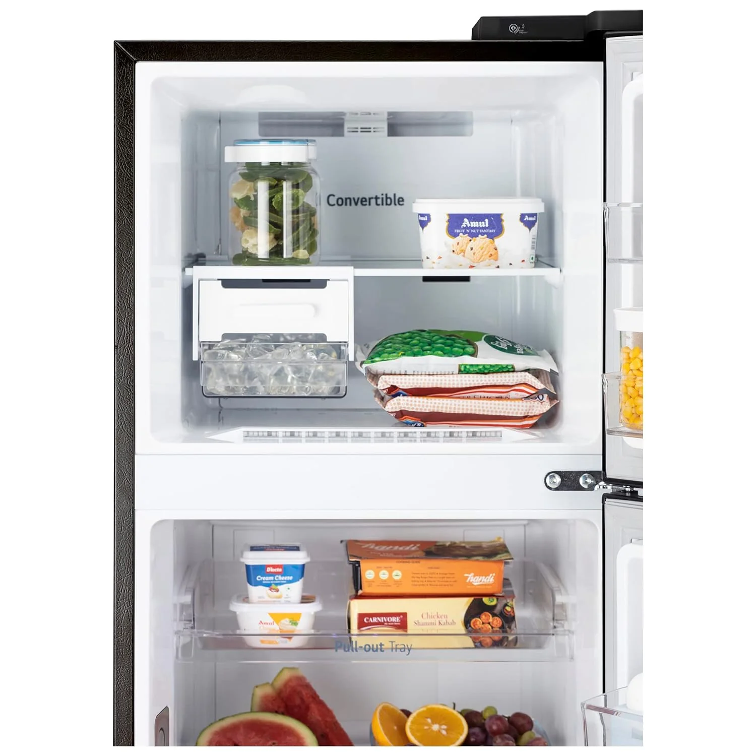 LG 246 L 3 Star Smart Inverter Wi-Fi Frost-Free Double Door Refrigerator Appliance (‎GL-T262TESX, Ebony Sheen, Door Cooling+ &amp; Convertible, Gross Volume -263L) - Image 8