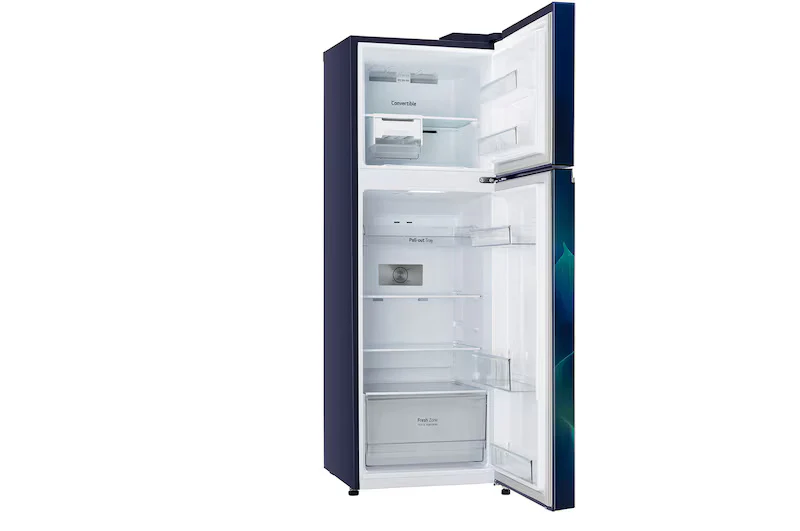 LG 246L Double Door Refrigerator with Smart Diagnosis, Multi-Air Flow, Blue Aurora Finish, 3-Star GL-S262SBAX - Image 2