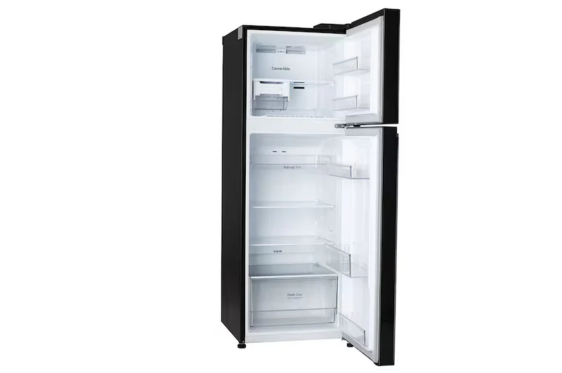 LG 246L Double Door Refrigerator with Smart Inverter Compressor, Convertible, Multi-Air Flow, Emerald Lotus, 3 Star GL-S262SELX - Image 2