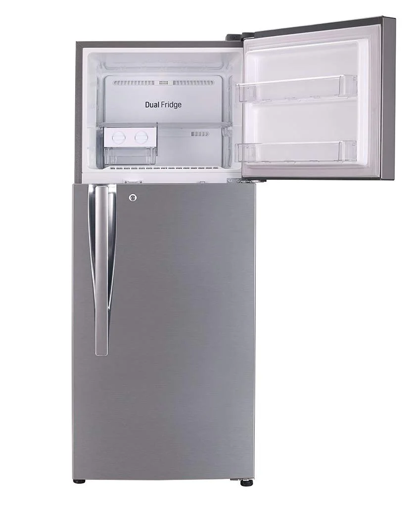 LG 260 L 3 Star Frost Free Double Door Refrigerator(GL-T292RPZY, Silver, Inverter Compressor) - Image 8