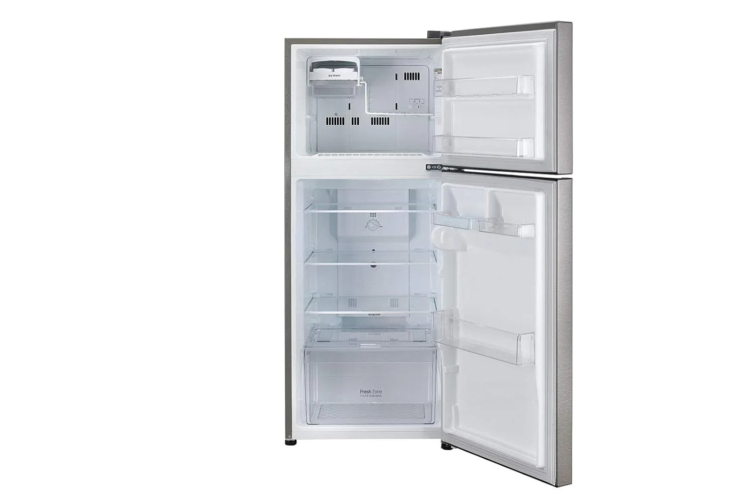 LG 260 L With Inverter Frost Free Refrigerator Freezer On Top, Dazzle Steel (Gl-N292Bdsy) - Image 10