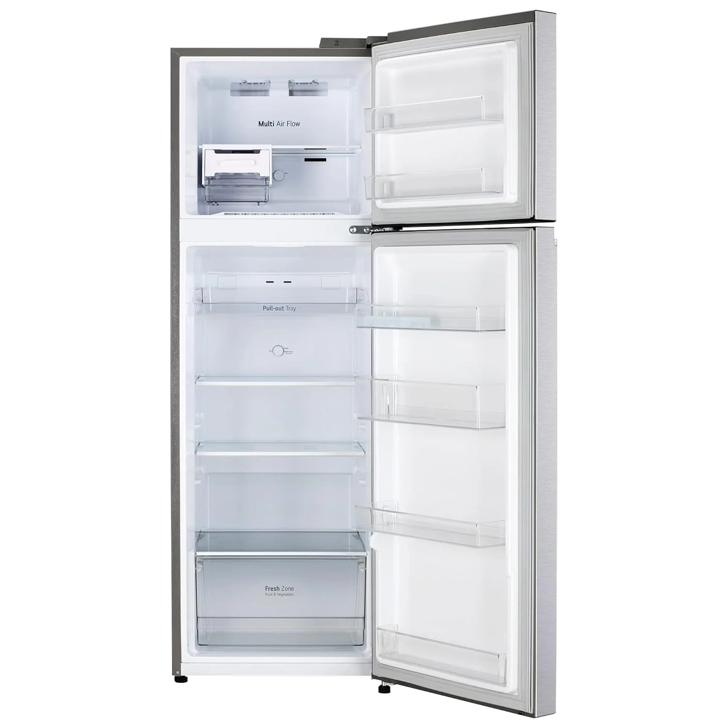 LG 272 L 2 Frost-Free Smart Inverter Compressor Double Door Refrigerator Appliance (GL-N312SDSY, Dazzle Steel, Express Freeze & Multi Air Flow Cooling, 2023 Model) - Image 10