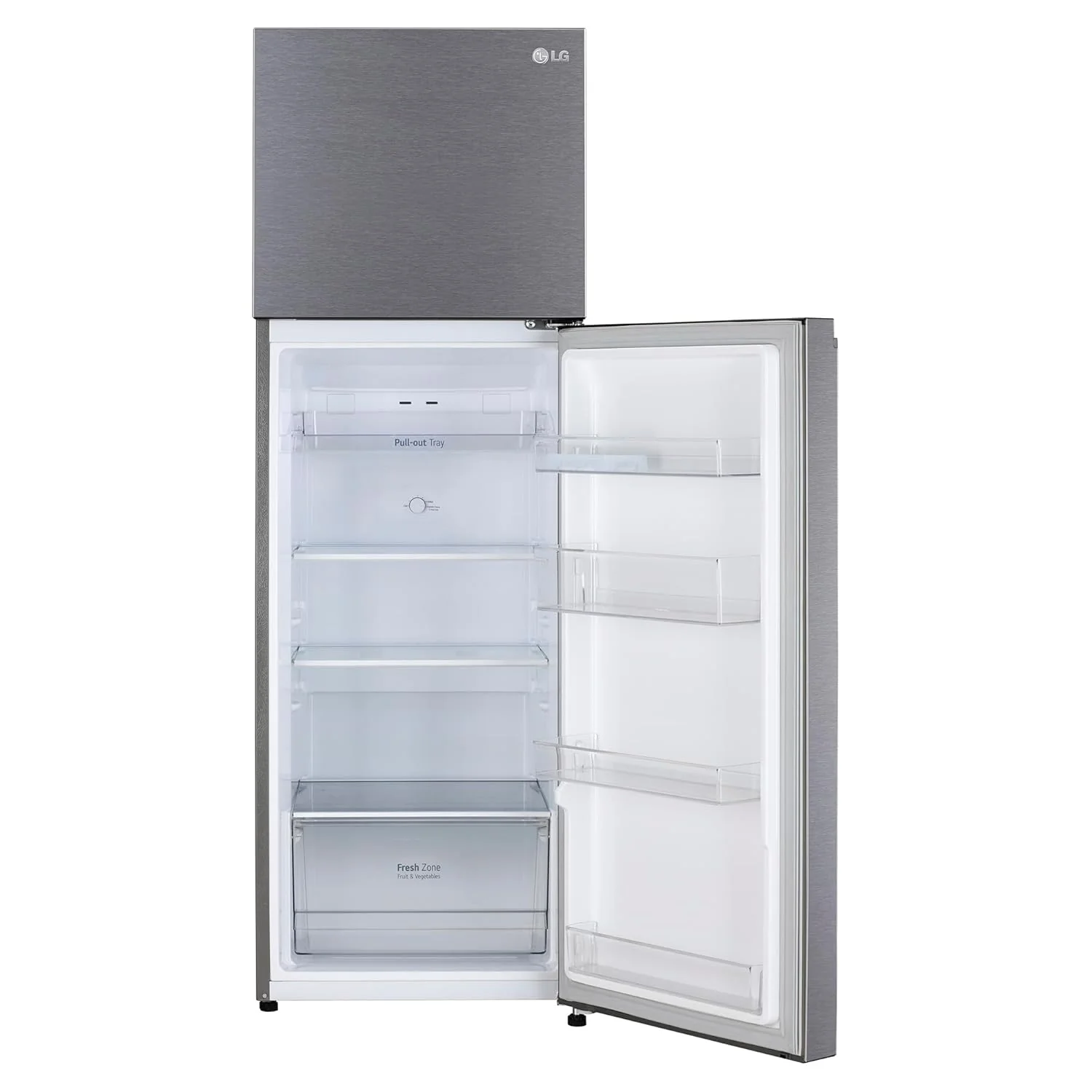 LG 272 L 2 Frost-Free Smart Inverter Compressor Double Door Refrigerator Appliance (GL-N312SDSY, Dazzle Steel, Express Freeze & Multi Air Flow Cooling, 2023 Model) - Image 7