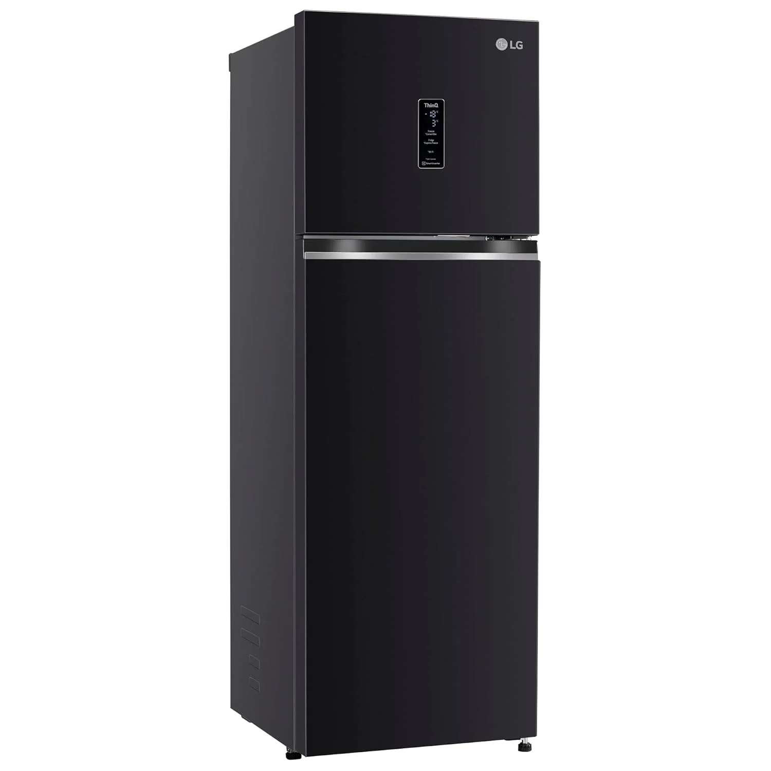 LG 272 L 3 Star Frost-Free Smart Inverter Wi-Fi Double Door Refrigerator Appliance (GL-T312TESX, Ebony Sheen, Convertible &amp; Door Cooling+, Gross Volume – 289 Ltr.) - Image 4