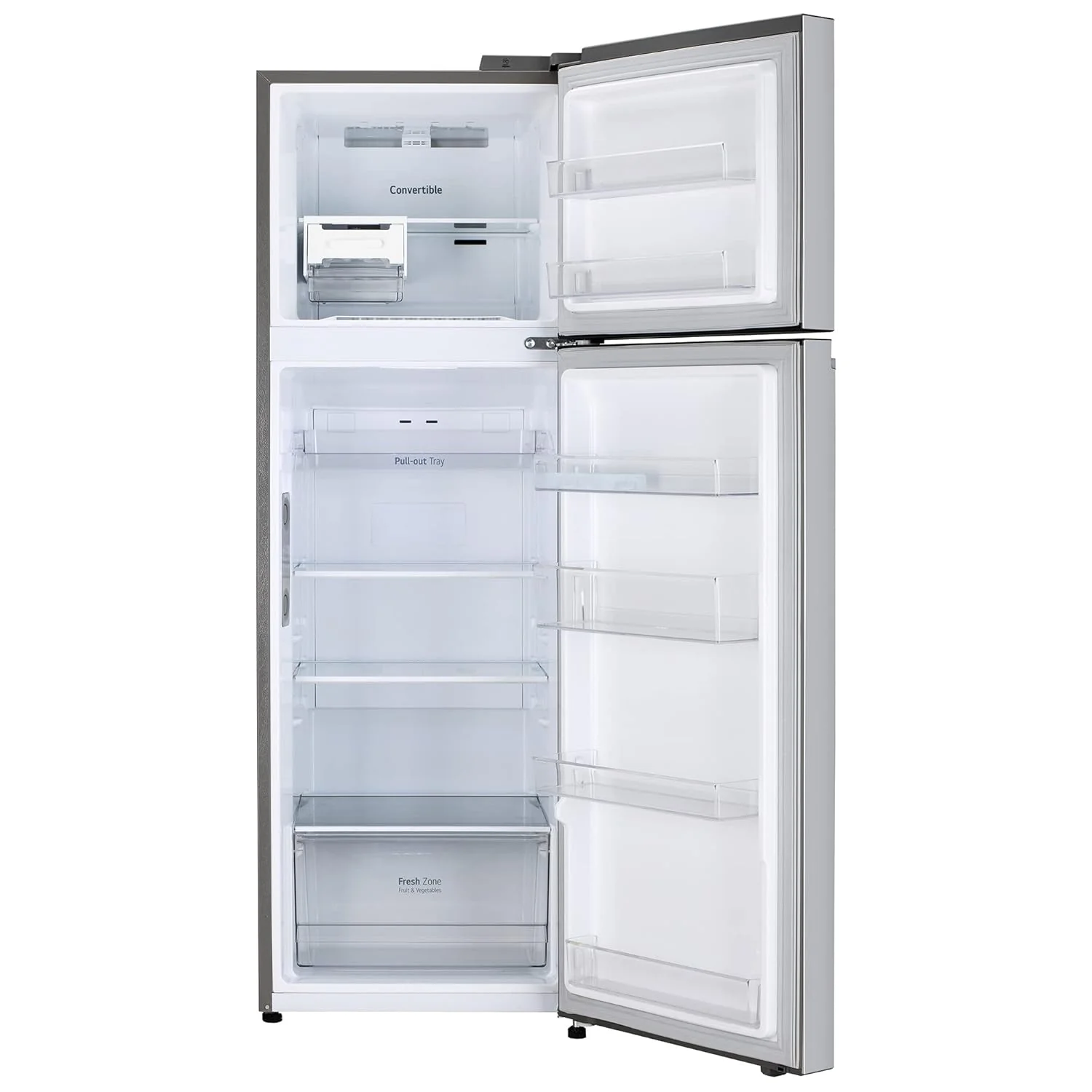 LG 272 L 3 Star Frost-Free Smart Inverter Wi-Fi Double Door Refrigerator Appliance (GL-T312TPZX, Shiny Steel, Convertible &amp; Door Cooling+, Gross Volume – 289 Ltr.) - Image 11