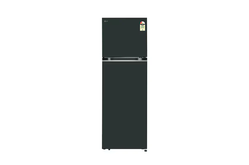 LG 272 L Frost Free Double Door 2 Star Convertible Refrigerator with Smart Inverter Compressor and Multi Air Flow  (Emerald Green, GL-S312SEGY)
