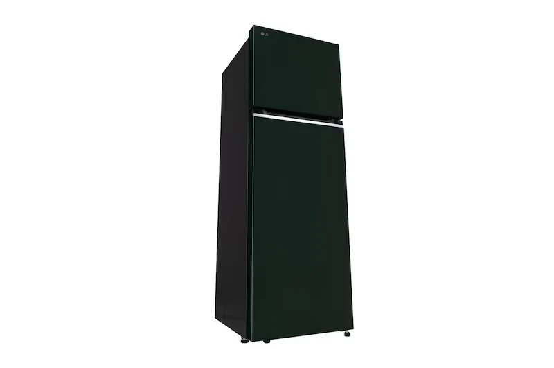 LG 272 L Frost Free Double Door 2 Star Convertible Refrigerator with Smart Inverter Compressor and Multi Air Flow  (Emerald Green, GL-S312SEGY) - Image 5