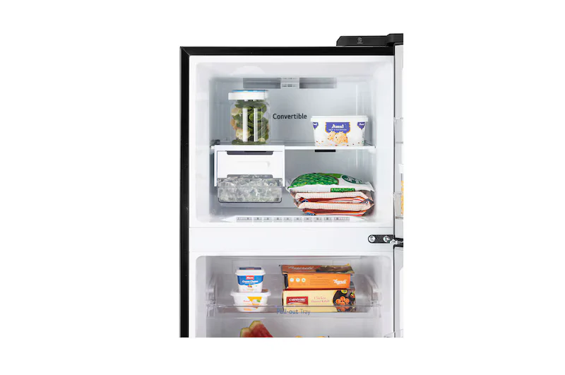 LG 272L Double Door Refrigerator, Convertible, Smart Diagnosis™, Natural Beige Finish, 3 Star GL-S312SNBX - Image 4
