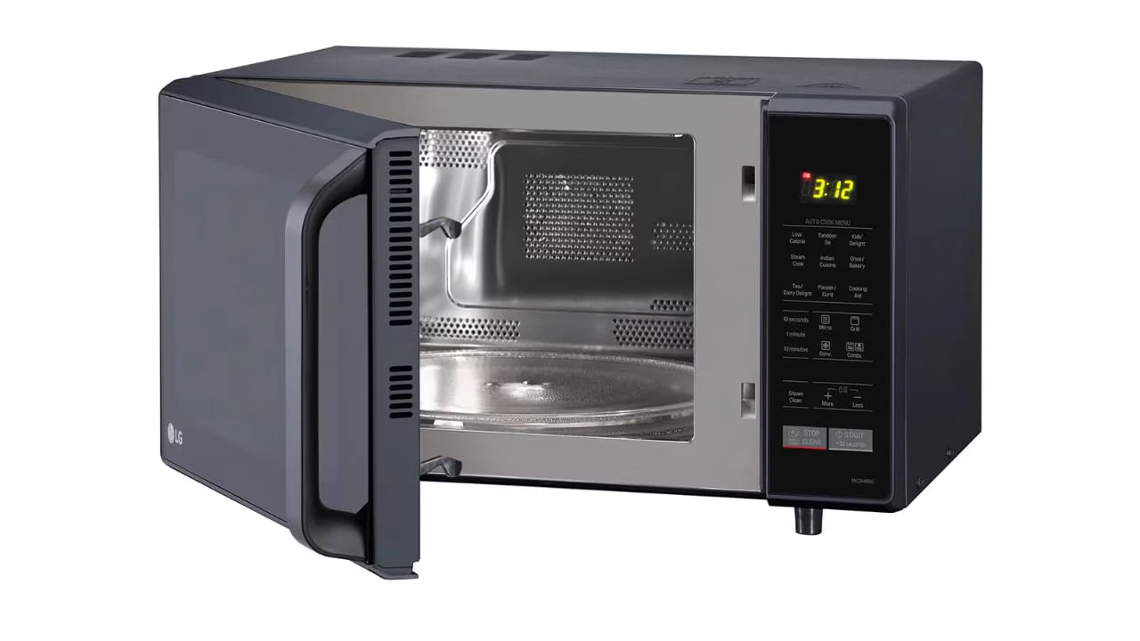 LG 28 L Convection Microwave Oven (MC2846BG, Black) - Image 3