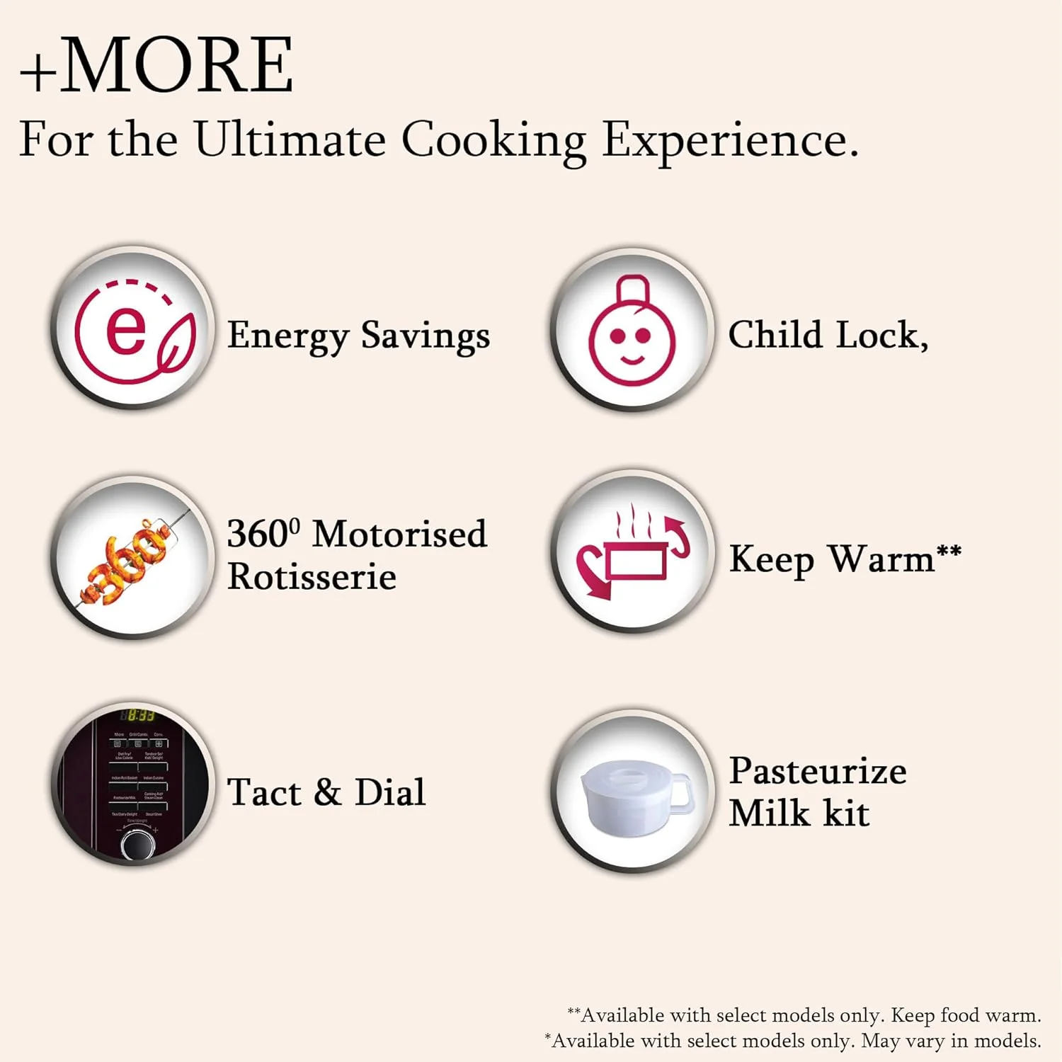 LG 28 L Convection Microwave Oven (MC2886BRUM, Black, 360° Motorised Rotisserie for Bar-be-queing, Diet Fry, Ghee in 12Mins, 251 Auto Cook Menu, Stainless steel cavity &amp; Health Plus Menu) - Image 13