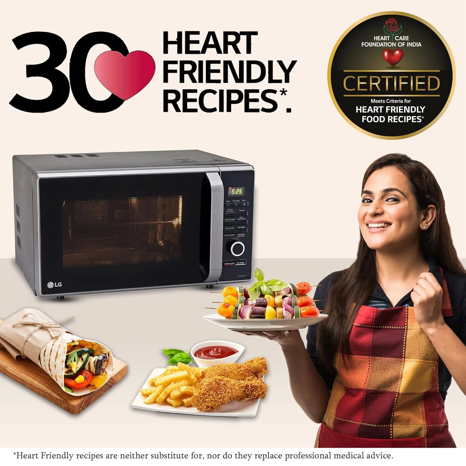 LG 28 L Convection Microwave Oven (MC2887BFUM, Black) - Image 7