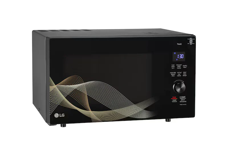 LG 28 L Convertible Microwave Oven with Air Fry, Charcoal Lighting Heater™, 331 Auto Cook Menu Powered by Thinq, Black,MJEN286UHWF - Image 14