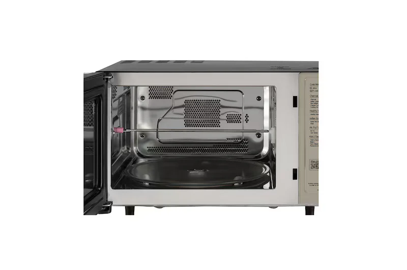 LG 28 L Convertible Microwave Oven with Air Fry, Charcoal Lighting Heater™, 331 Auto Cook Menu Powered by Thinq, Black,MJEN286UHWF - Image 6