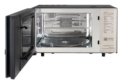 LG 28 L Scan-To-Cook Charcoal Convection Microwave Oven, Wi-Fi , Diet Fry, Motorised Rotisserie, Black(MJEN286UIW) - Image 2
