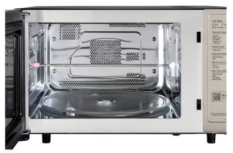 LG 28 L Scan-To-Cook Charcoal Convection Microwave Oven, Wi-Fi , Diet Fry, Motorised Rotisserie, Black(MJEN286UIW) - Image 4