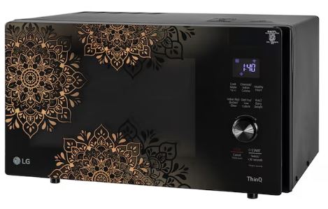 LG 28 L Scan-To-Cook Charcoal Convection Microwave Oven, Wi-Fi , Diet Fry, Motorised Rotisserie, Black(MJEN286UIW) - Image 5