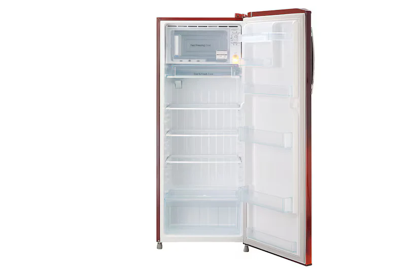 LG 281 Series 261 Litres 3 Star Direct Cool Single Door Refrigerator with Auto Smart Connect (GL-B281BSAX, Scarlet Aurora) - Image 2