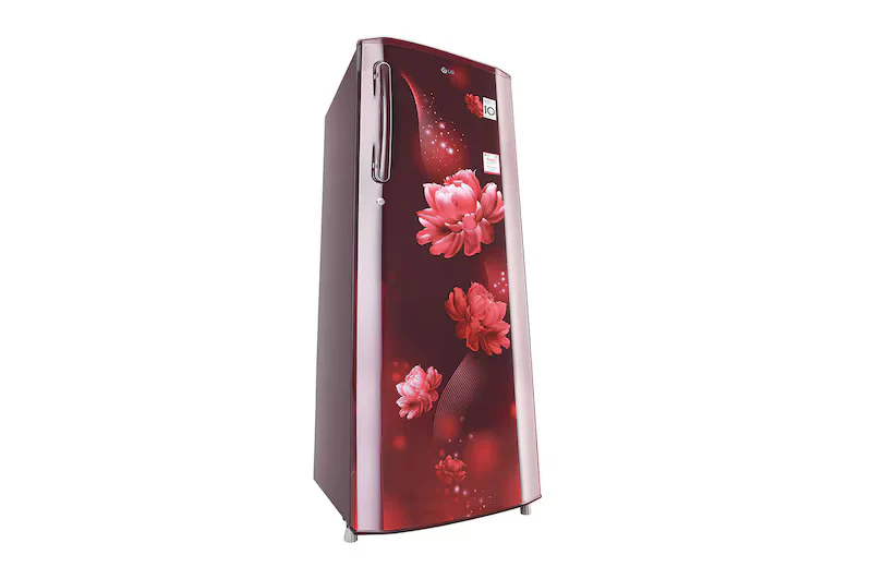 LG 281 Series 261 Litres 3 Star Direct Cool Single Door Refrigerator with Auto Smart Connect (GL-B281BSAX, Scarlet Aurora) - Image 5