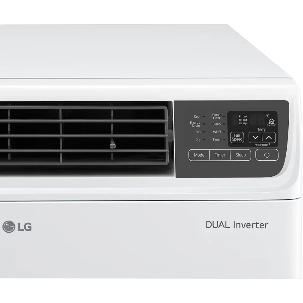 LG 3 Star (1.5) Window AC, Convertible 4-in-1 Cooling, Dual Inverter Compressor, 100% Copper Tubes, Energy Manager+, ThinQ™ (Wi-Fi), 4.7 kW, 2026 Model,(AW-Q18WWXA) - Image 2
